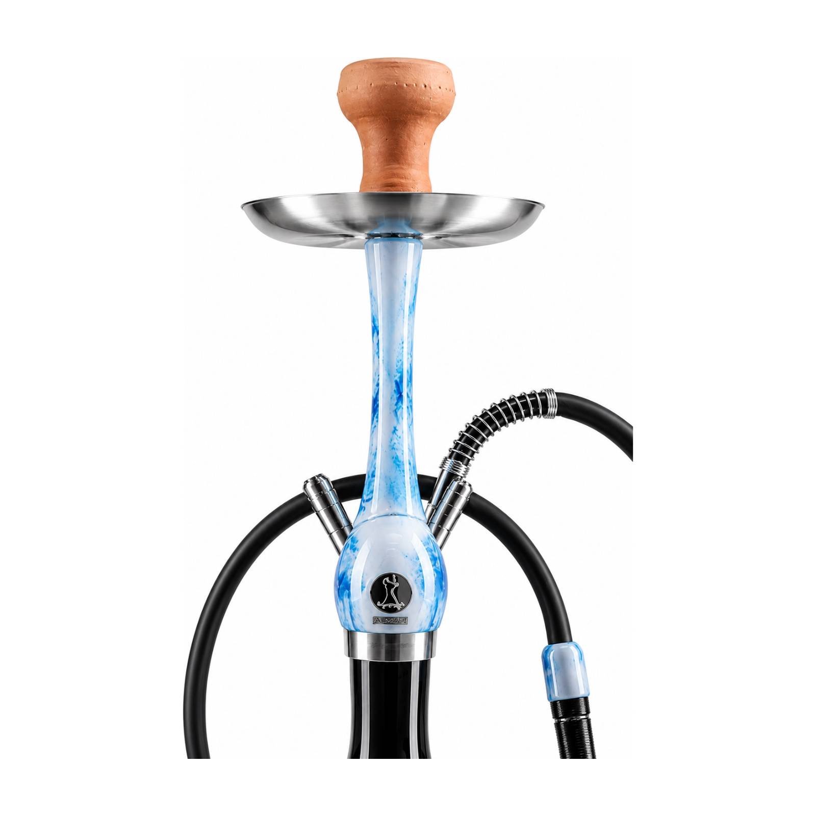 Qəlyan Wookah G2 (stell with glass and full set)) — şəkil 2