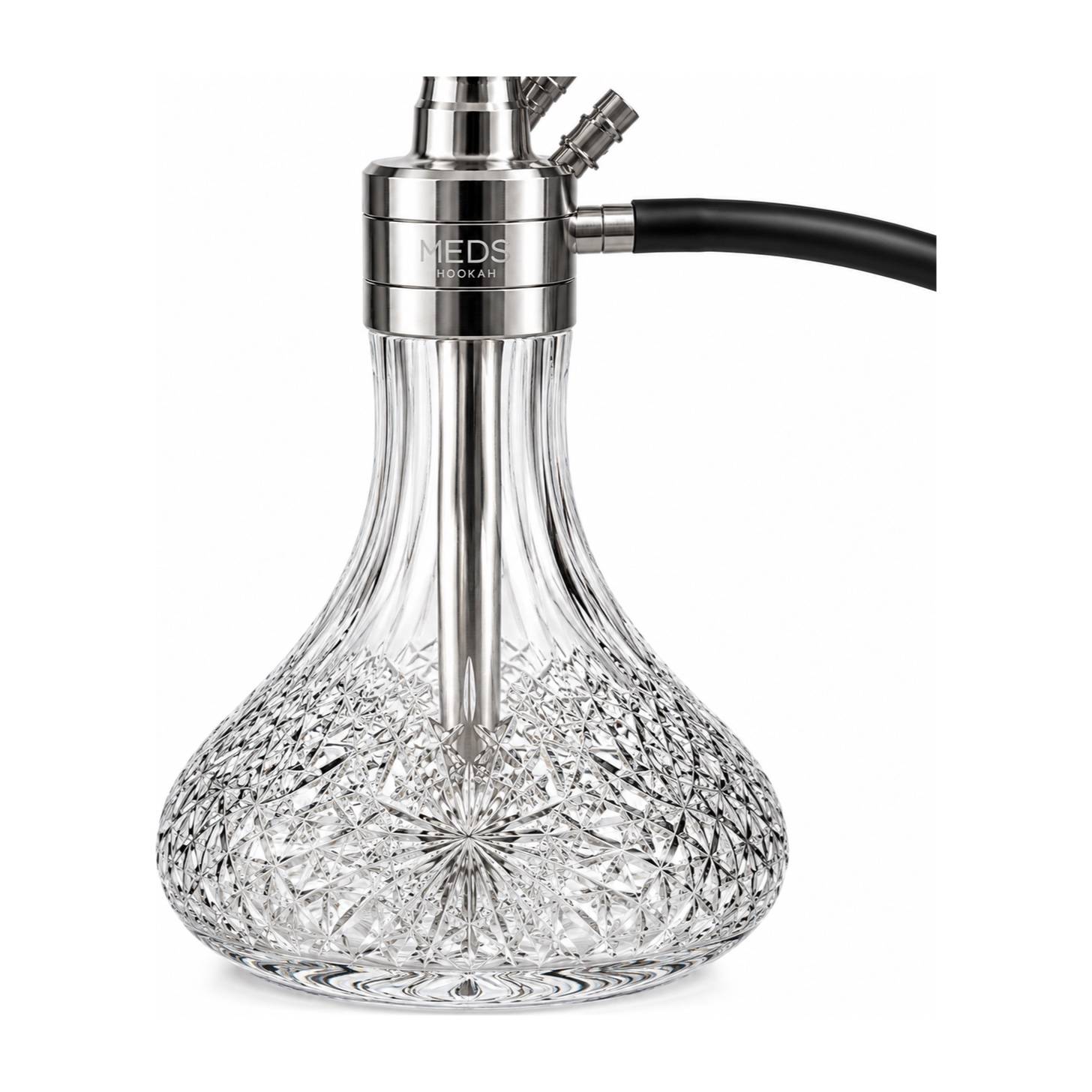 Qəlyan MR EDS SMALL KING G6 (little stell with glass and full set)) — şəkil 3