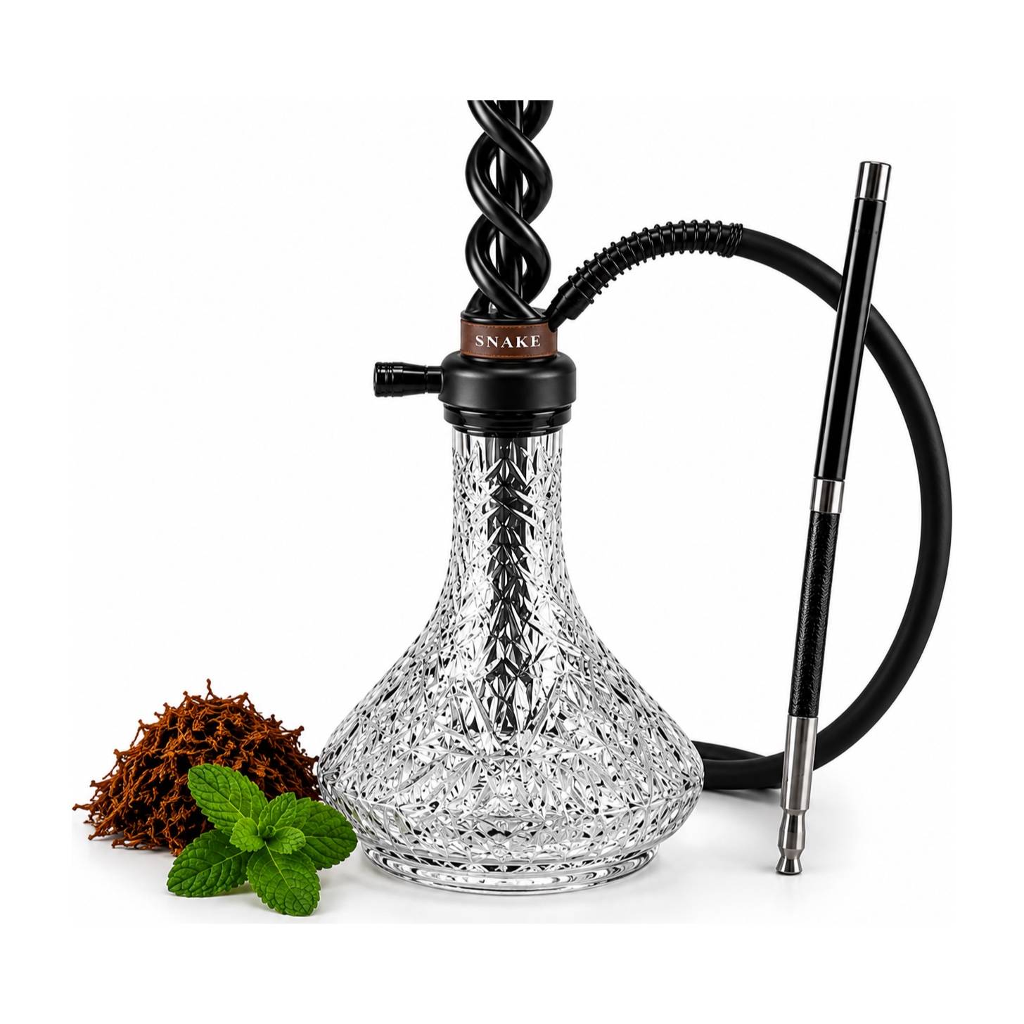Qəlyan SNAKE G20 (steel with glass) — şəkil 3