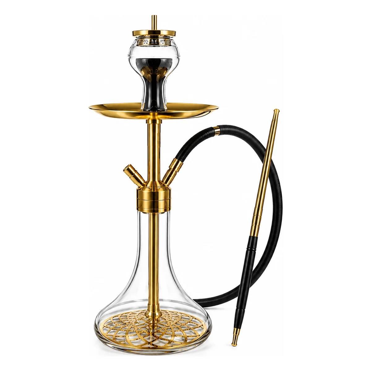 Qəlyan BIG BOSS PRO G7 (big stell with glass and full set))