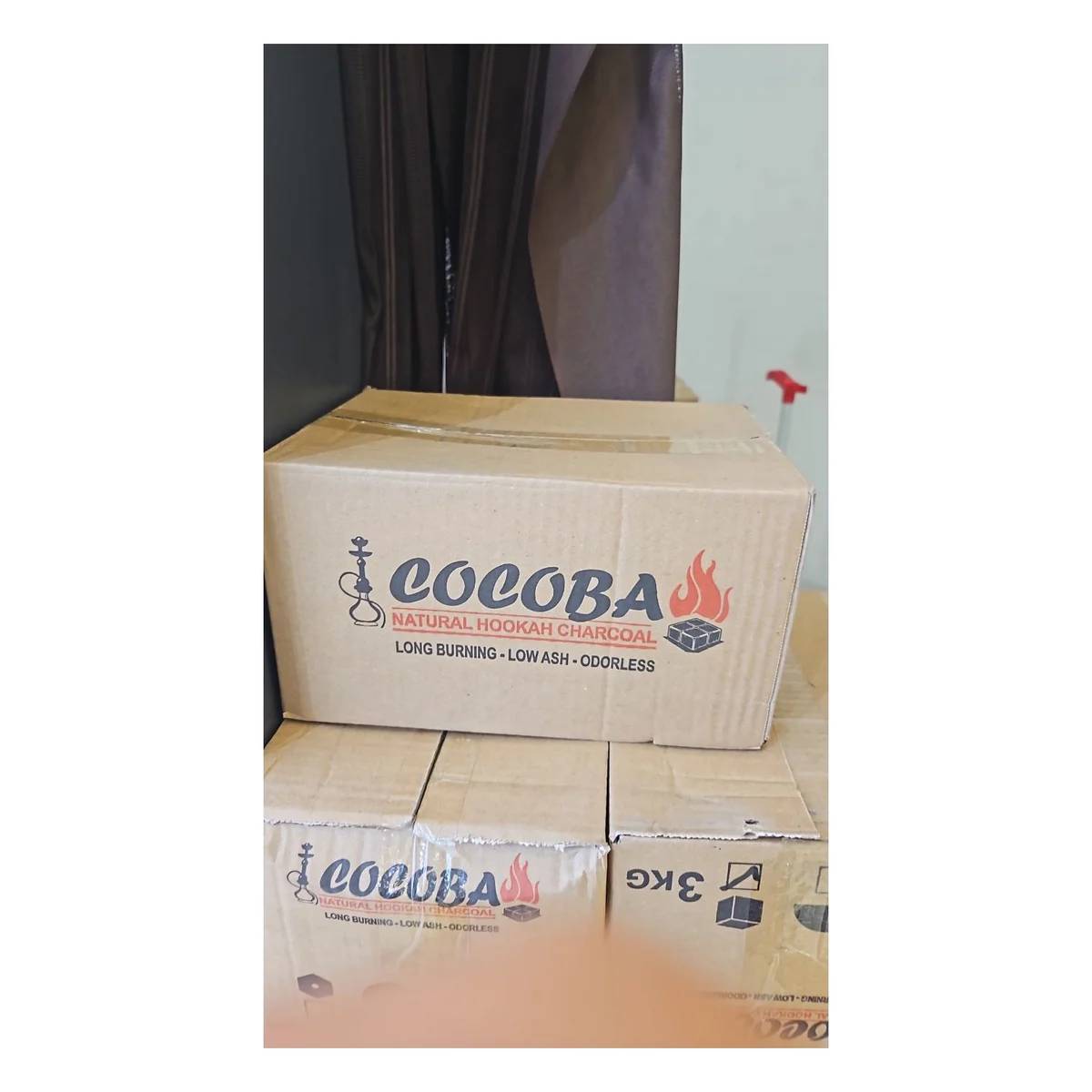 COCOBA kömür cəki ilə korobkada 3kq= 110 ədəd