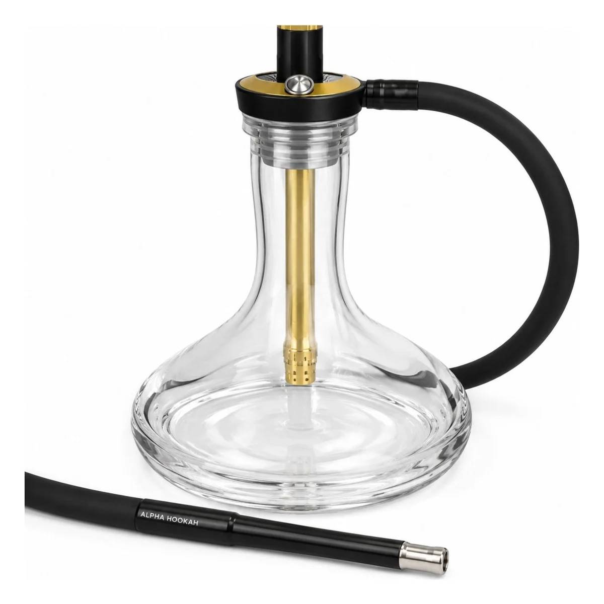 Qəlyan ALPH ORO G16 (steel with glass and full set)) — şəkil 3